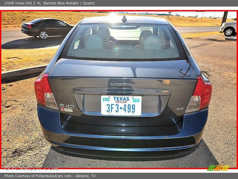 Barents Blue Metallic / Quartz 2008 Volvo S40 2.4i
