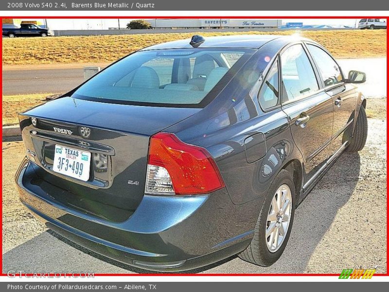 Barents Blue Metallic / Quartz 2008 Volvo S40 2.4i
