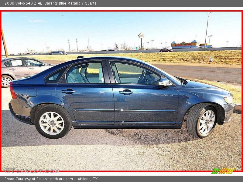 Barents Blue Metallic / Quartz 2008 Volvo S40 2.4i