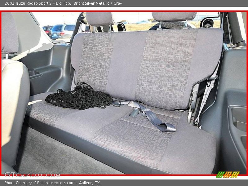 Bright Silver Metallic / Gray 2002 Isuzu Rodeo Sport S Hard Top