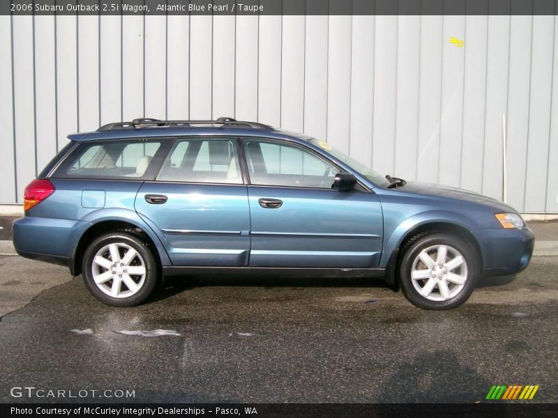 Atlantic Blue Pearl / Taupe 2006 Subaru Outback 2.5i Wagon