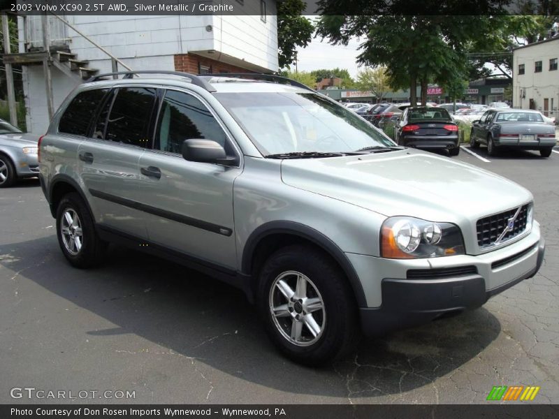 Silver Metallic / Graphite 2003 Volvo XC90 2.5T AWD