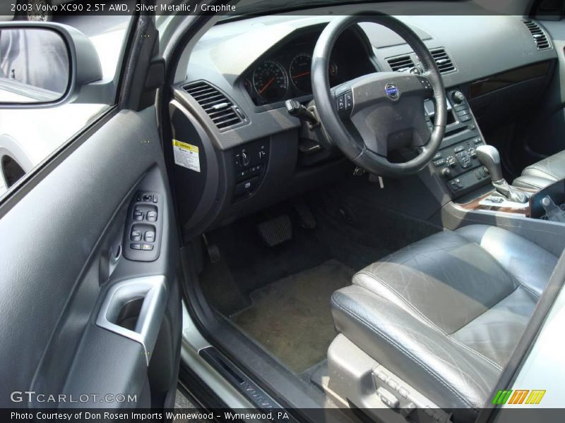 Silver Metallic / Graphite 2003 Volvo XC90 2.5T AWD