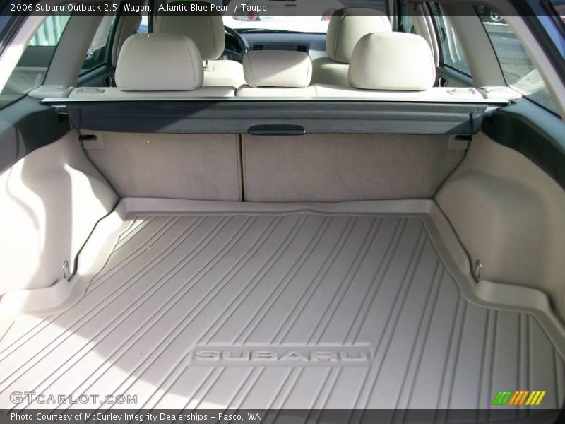 Atlantic Blue Pearl / Taupe 2006 Subaru Outback 2.5i Wagon
