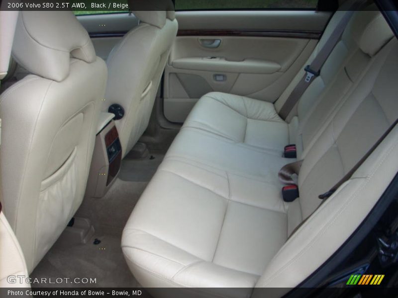 Black / Beige 2006 Volvo S80 2.5T AWD