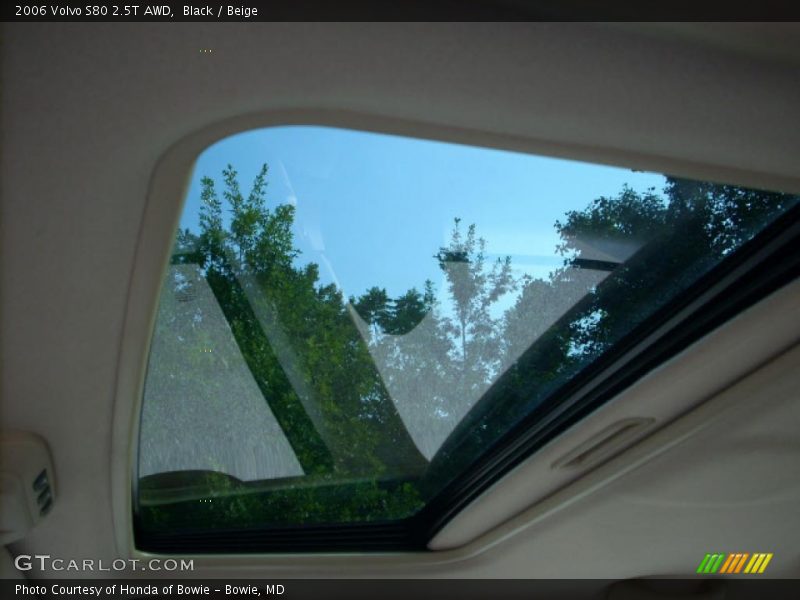 Black / Beige 2006 Volvo S80 2.5T AWD