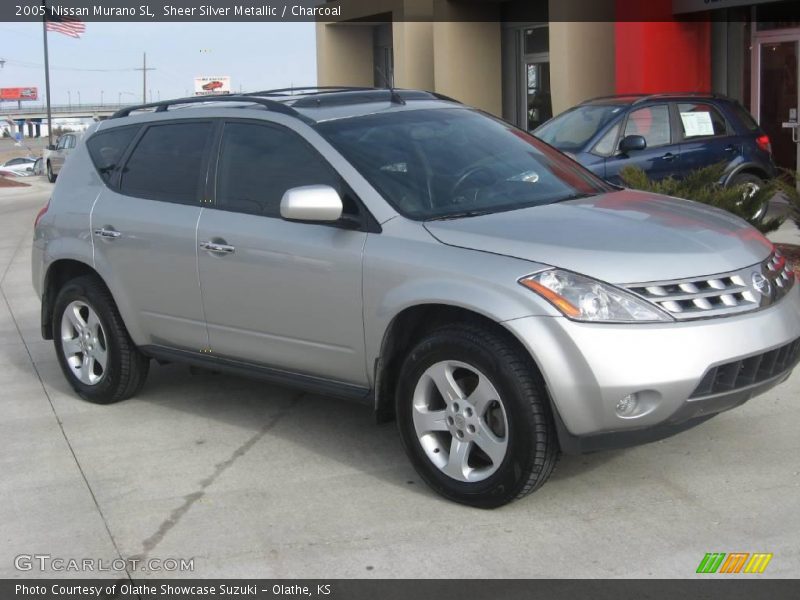 Sheer Silver Metallic / Charcoal 2005 Nissan Murano SL