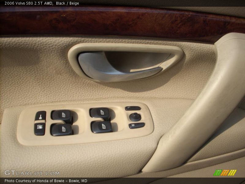 Black / Beige 2006 Volvo S80 2.5T AWD