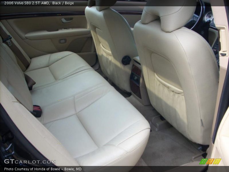 Black / Beige 2006 Volvo S80 2.5T AWD
