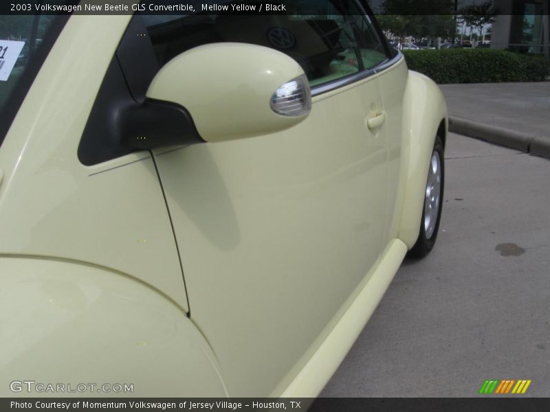Mellow Yellow / Black 2003 Volkswagen New Beetle GLS Convertible