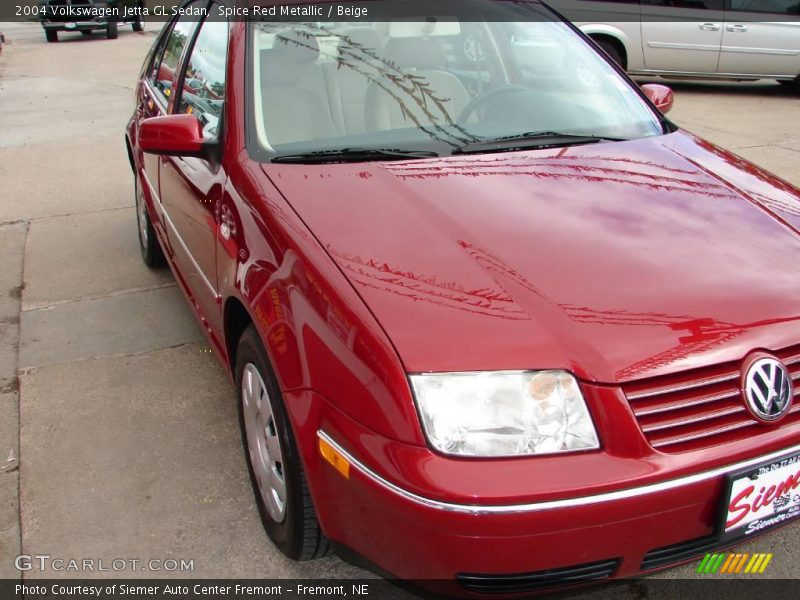 Spice Red Metallic / Beige 2004 Volkswagen Jetta GL Sedan