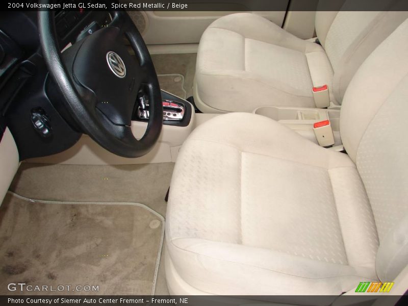 Spice Red Metallic / Beige 2004 Volkswagen Jetta GL Sedan
