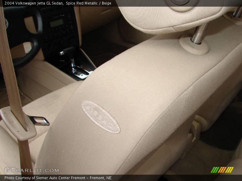 Spice Red Metallic / Beige 2004 Volkswagen Jetta GL Sedan