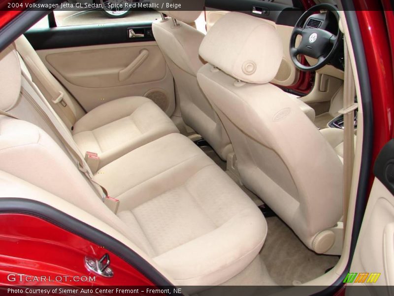 Spice Red Metallic / Beige 2004 Volkswagen Jetta GL Sedan