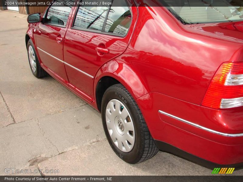 Spice Red Metallic / Beige 2004 Volkswagen Jetta GL Sedan