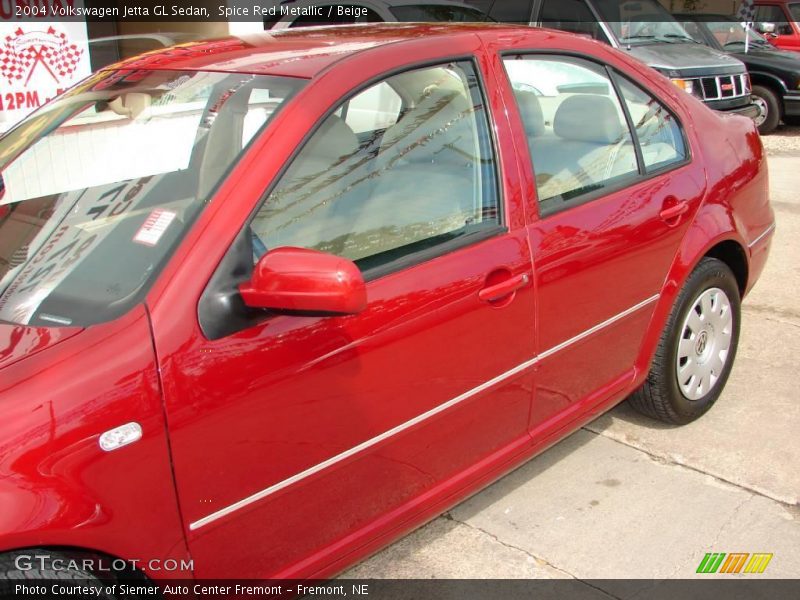 Spice Red Metallic / Beige 2004 Volkswagen Jetta GL Sedan