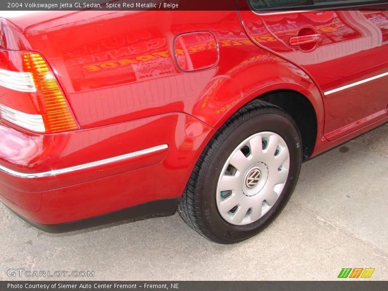 Spice Red Metallic / Beige 2004 Volkswagen Jetta GL Sedan