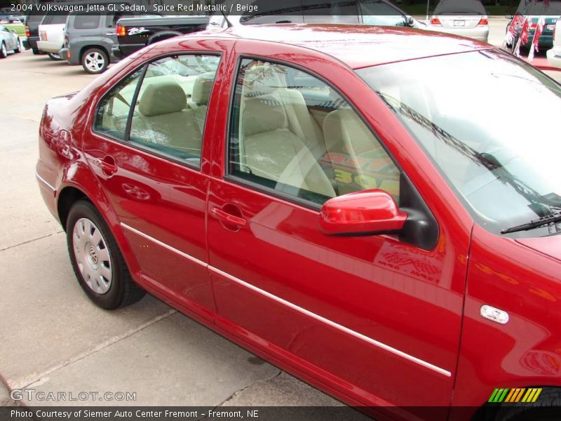 Spice Red Metallic / Beige 2004 Volkswagen Jetta GL Sedan