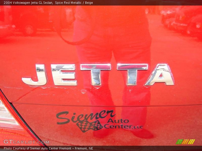 Spice Red Metallic / Beige 2004 Volkswagen Jetta GL Sedan