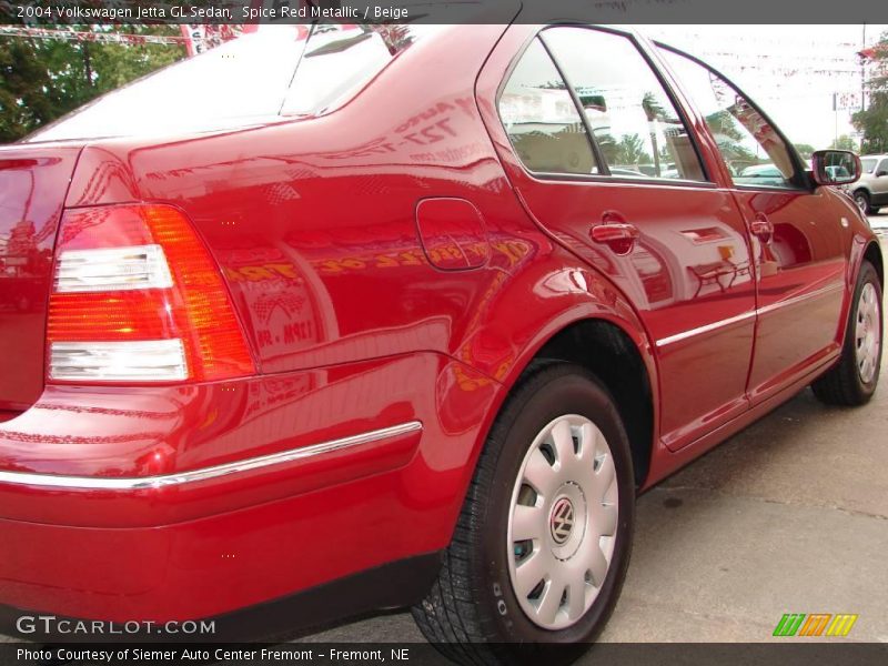 Spice Red Metallic / Beige 2004 Volkswagen Jetta GL Sedan