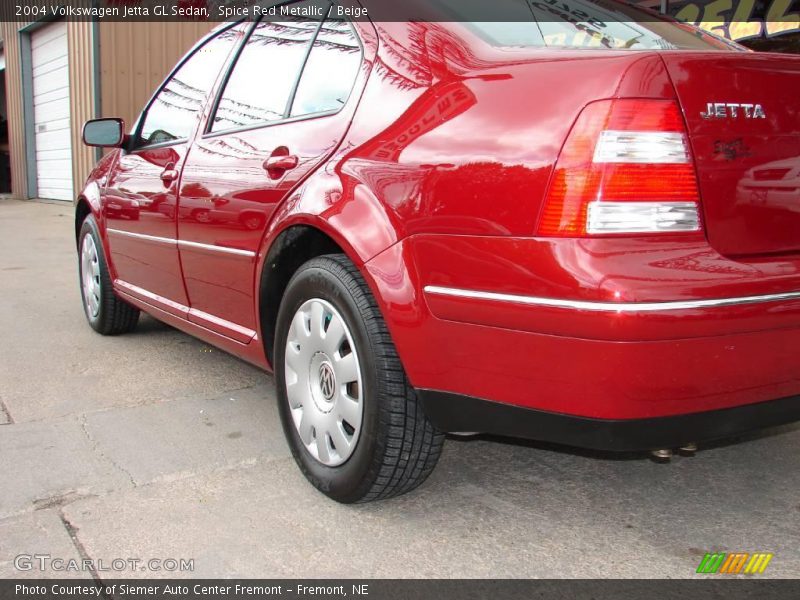 Spice Red Metallic / Beige 2004 Volkswagen Jetta GL Sedan