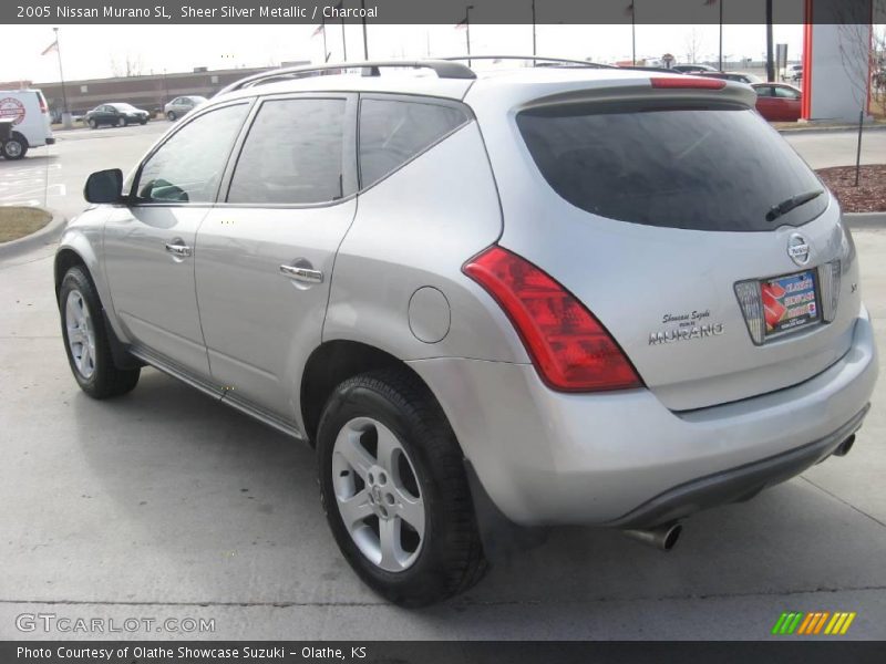 Sheer Silver Metallic / Charcoal 2005 Nissan Murano SL