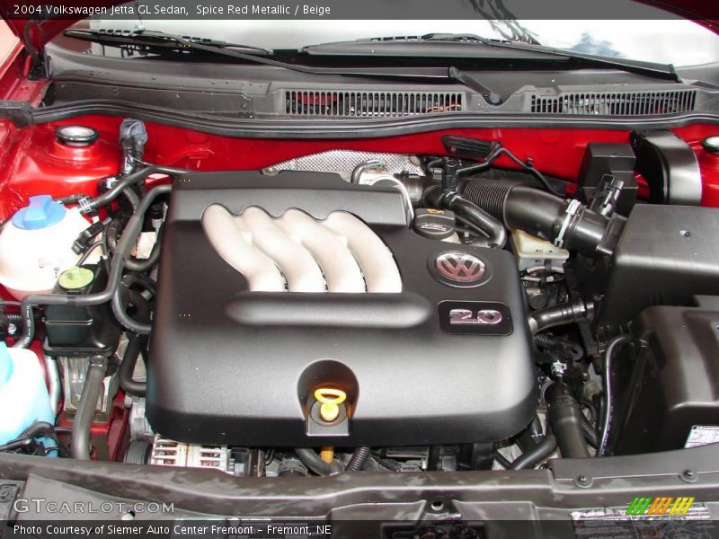Spice Red Metallic / Beige 2004 Volkswagen Jetta GL Sedan