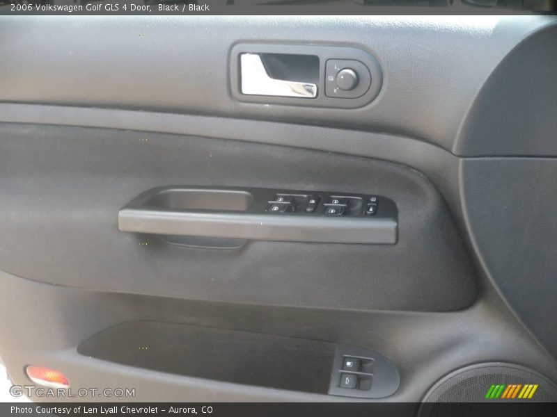 Black / Black 2006 Volkswagen Golf GLS 4 Door