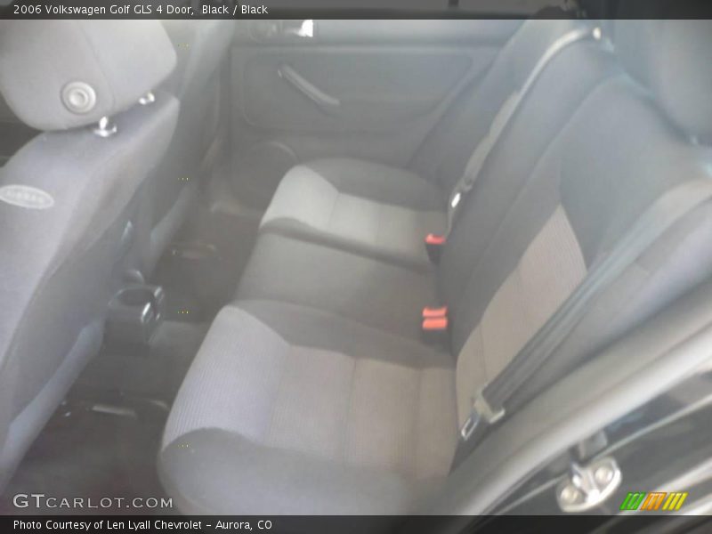 Black / Black 2006 Volkswagen Golf GLS 4 Door