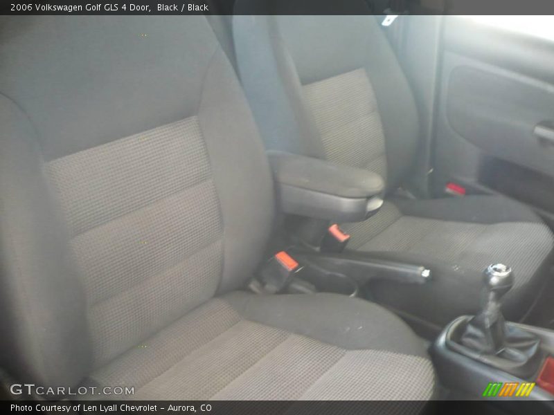 Black / Black 2006 Volkswagen Golf GLS 4 Door