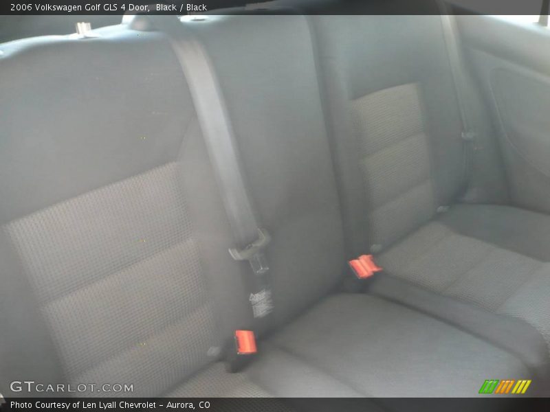Black / Black 2006 Volkswagen Golf GLS 4 Door