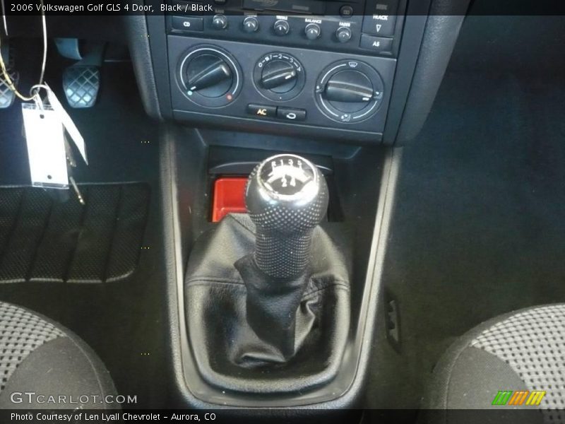 Black / Black 2006 Volkswagen Golf GLS 4 Door