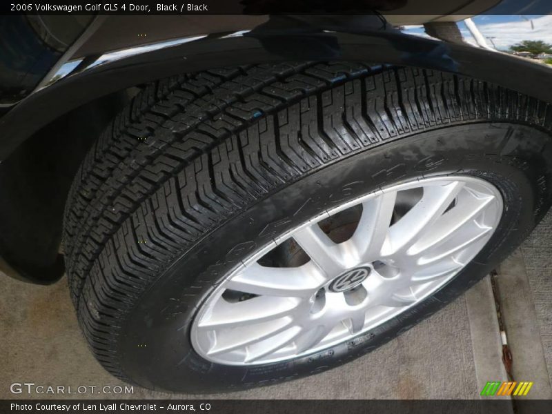 Black / Black 2006 Volkswagen Golf GLS 4 Door