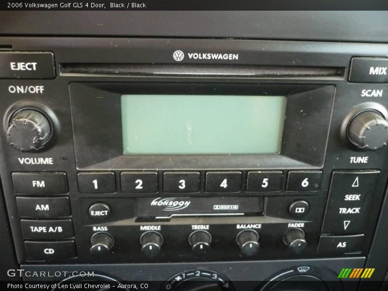 Black / Black 2006 Volkswagen Golf GLS 4 Door