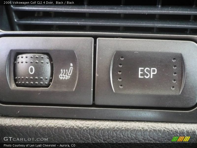 Black / Black 2006 Volkswagen Golf GLS 4 Door