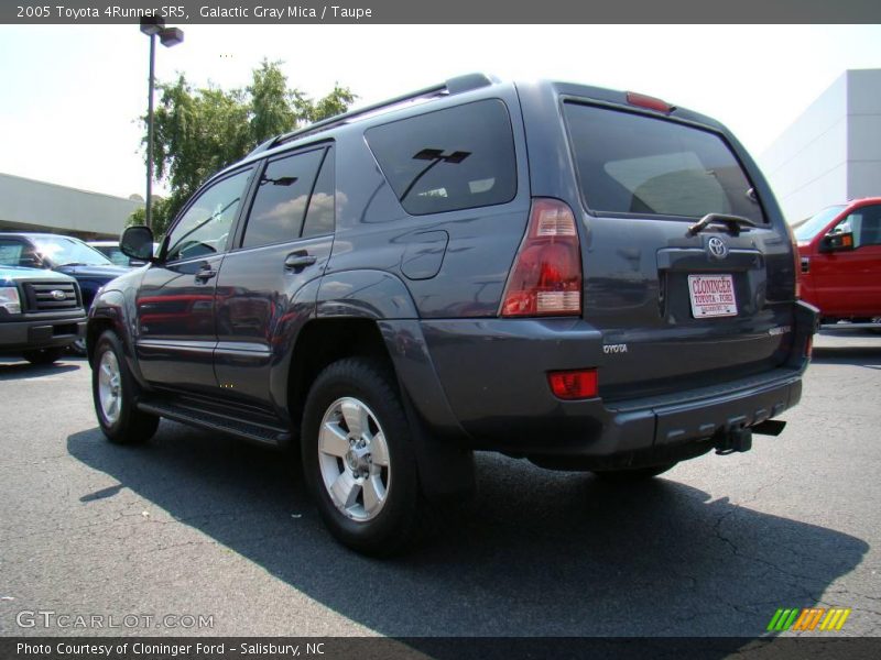 Galactic Gray Mica / Taupe 2005 Toyota 4Runner SR5