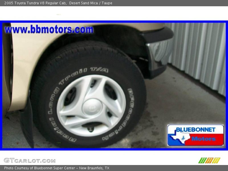 Desert Sand Mica / Taupe 2005 Toyota Tundra V8 Regular Cab