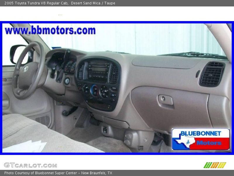Desert Sand Mica / Taupe 2005 Toyota Tundra V8 Regular Cab