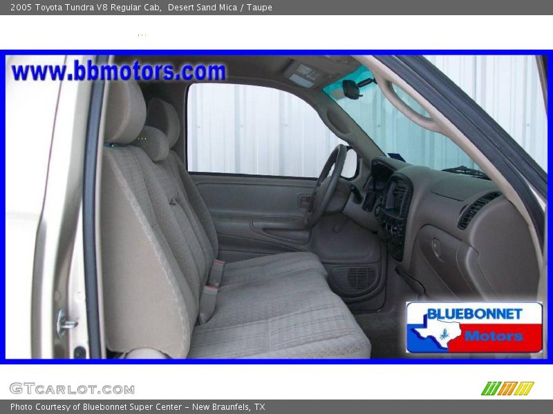 Desert Sand Mica / Taupe 2005 Toyota Tundra V8 Regular Cab