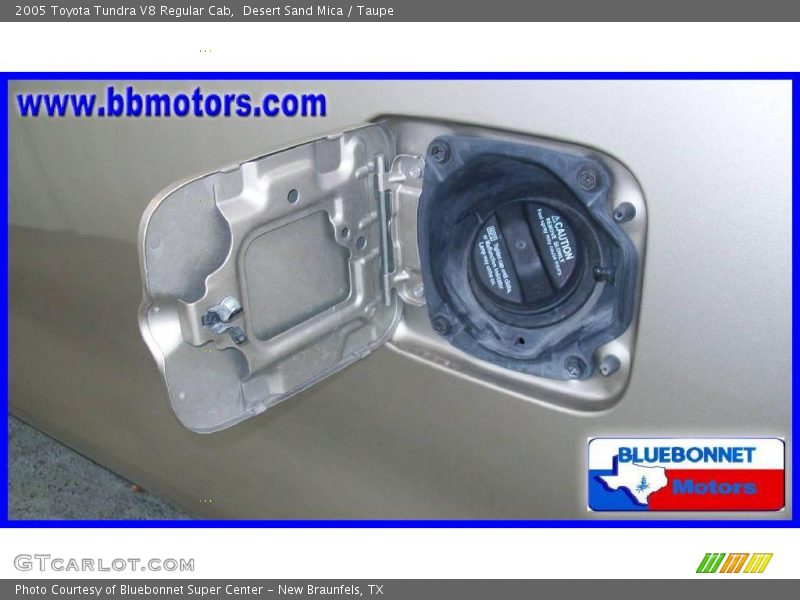 Desert Sand Mica / Taupe 2005 Toyota Tundra V8 Regular Cab