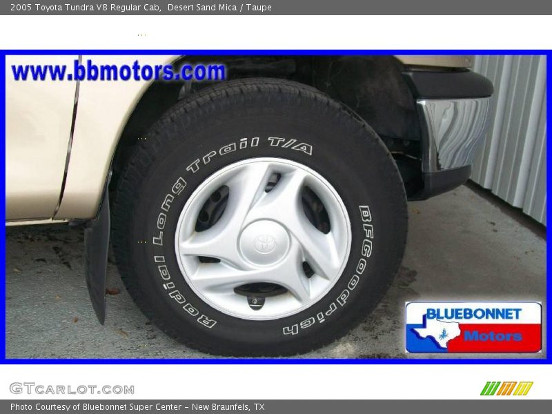 Desert Sand Mica / Taupe 2005 Toyota Tundra V8 Regular Cab