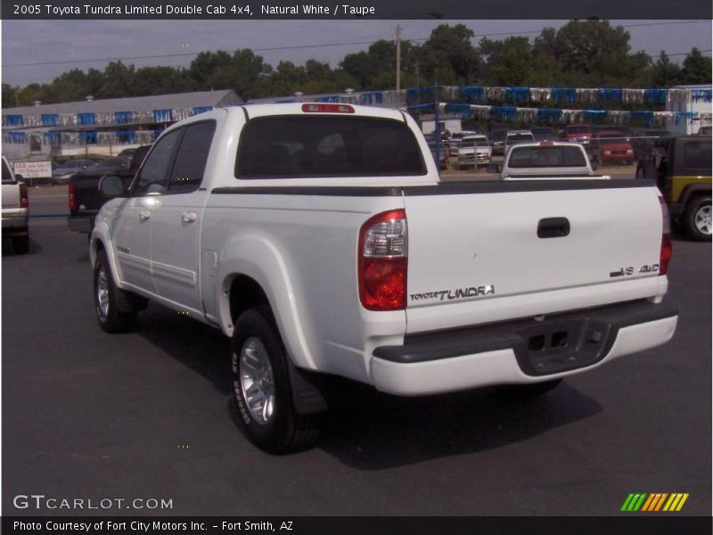 Natural White / Taupe 2005 Toyota Tundra Limited Double Cab 4x4