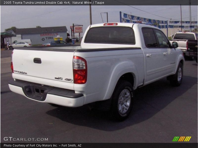 Natural White / Taupe 2005 Toyota Tundra Limited Double Cab 4x4