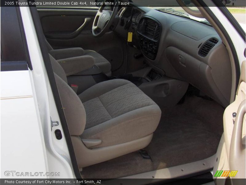 Natural White / Taupe 2005 Toyota Tundra Limited Double Cab 4x4