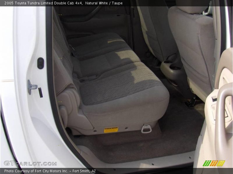 Natural White / Taupe 2005 Toyota Tundra Limited Double Cab 4x4