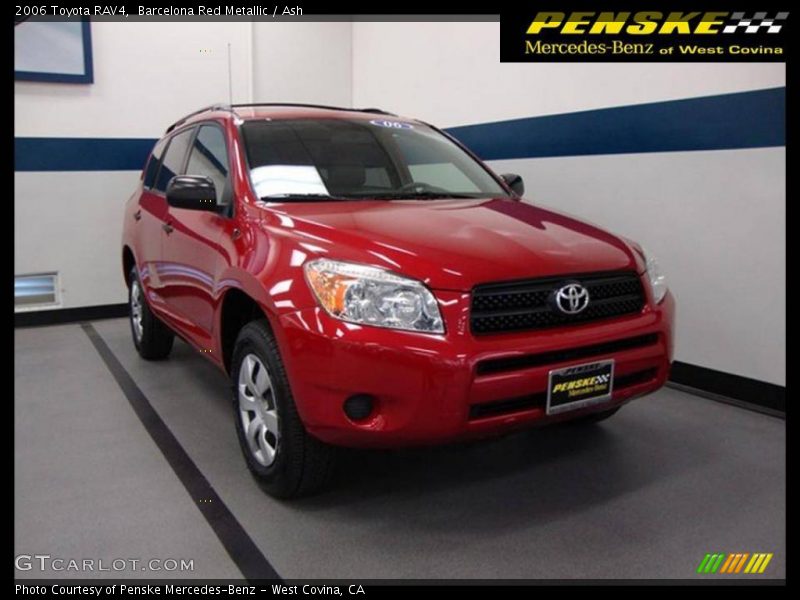 Barcelona Red Metallic / Ash 2006 Toyota RAV4