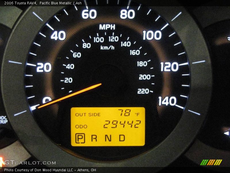 Pacific Blue Metallic / Ash 2006 Toyota RAV4
