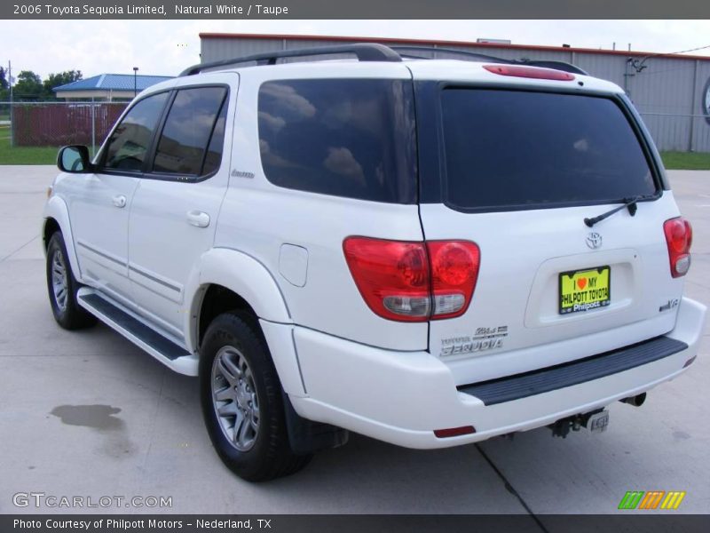 Natural White / Taupe 2006 Toyota Sequoia Limited
