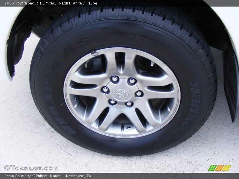 Natural White / Taupe 2006 Toyota Sequoia Limited