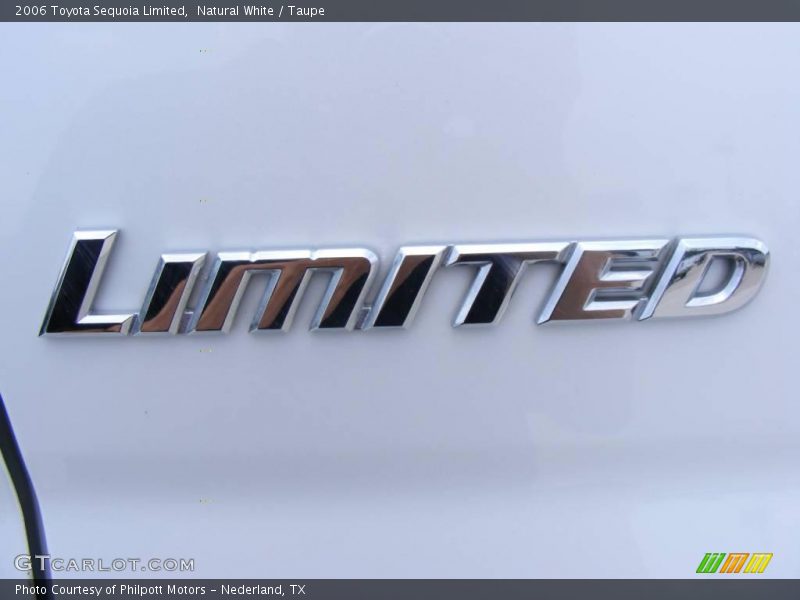 Natural White / Taupe 2006 Toyota Sequoia Limited